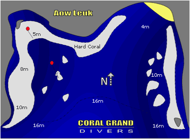 タオ島ダイビングマップ アオルーク