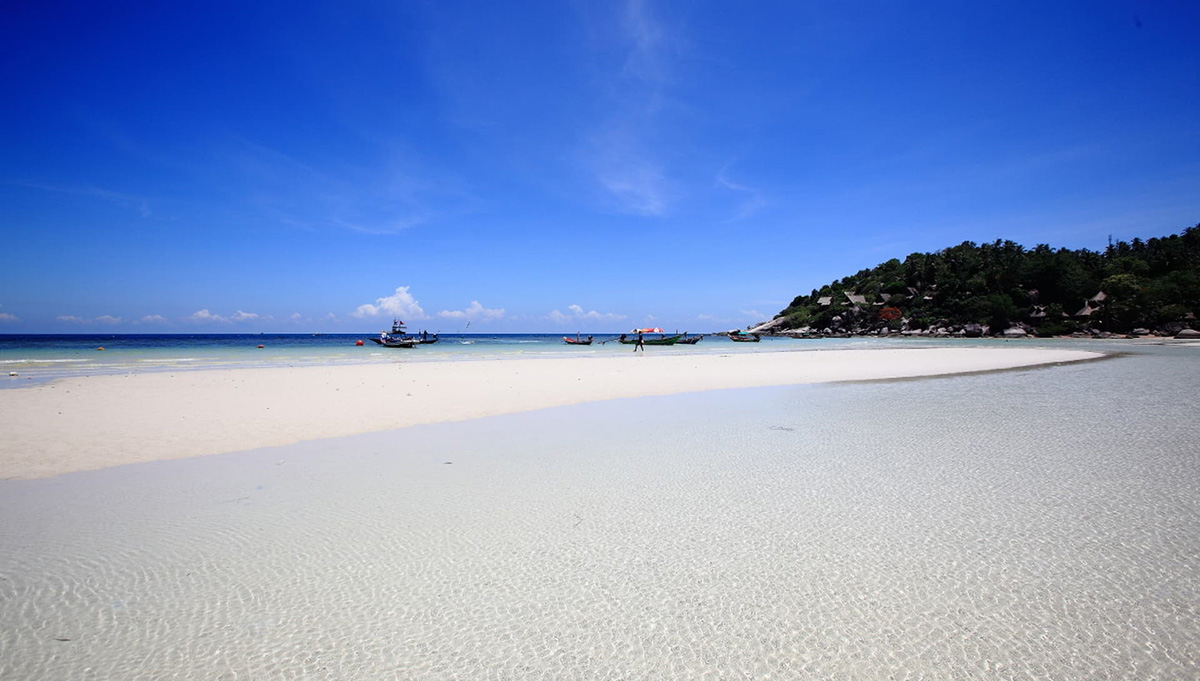 タイ オンライン体験ツアータオ島のビーチ